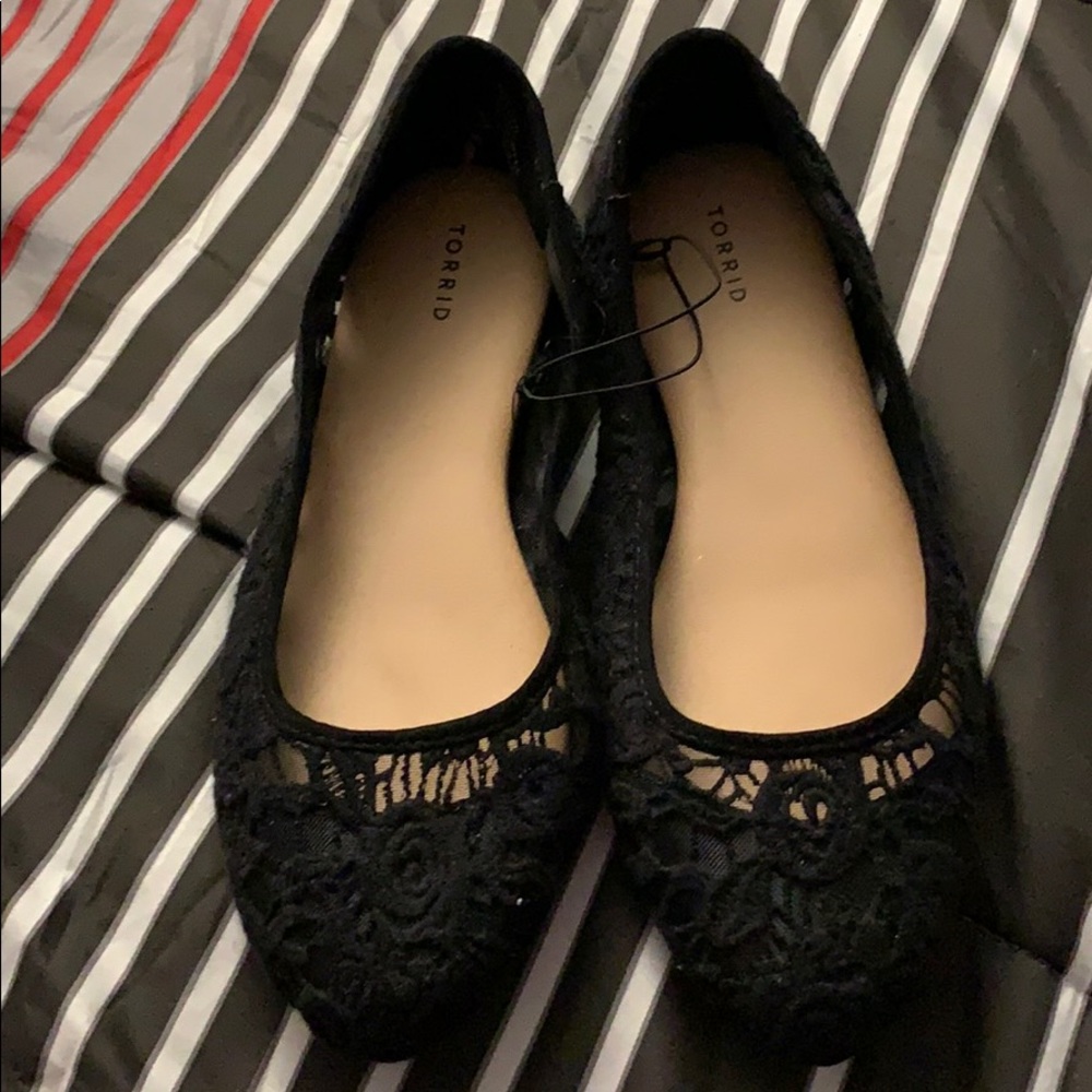 Torrid lace flats